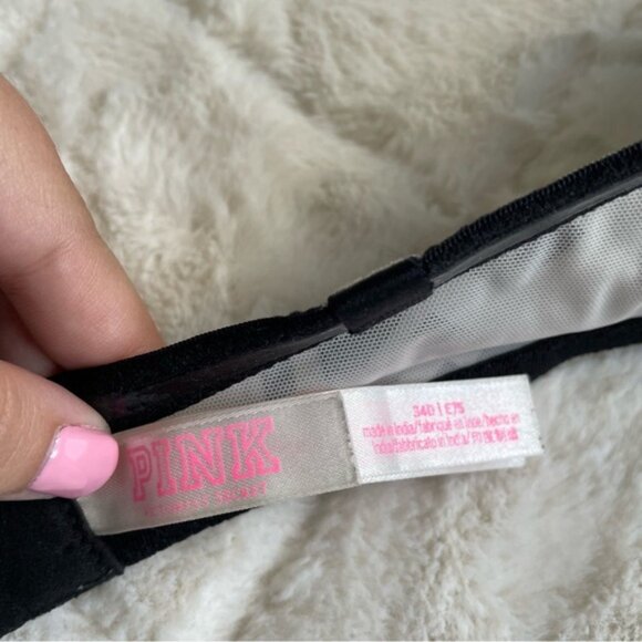 Victoria's Secret PINK | Logo Wear Everywhere Multi-Way Push-up Bra | Size 34D - Picture 13 of 13